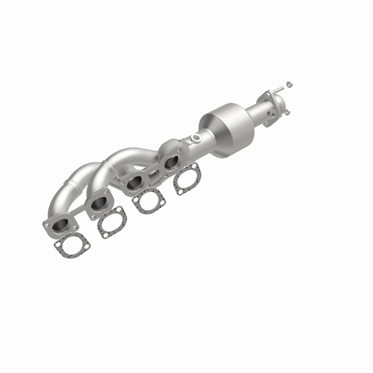 Catalytic Converter with Integrated Exhaust Manifold for HM Grade Federal / EPA Compliant Direct-Fit Manifold Catalytic