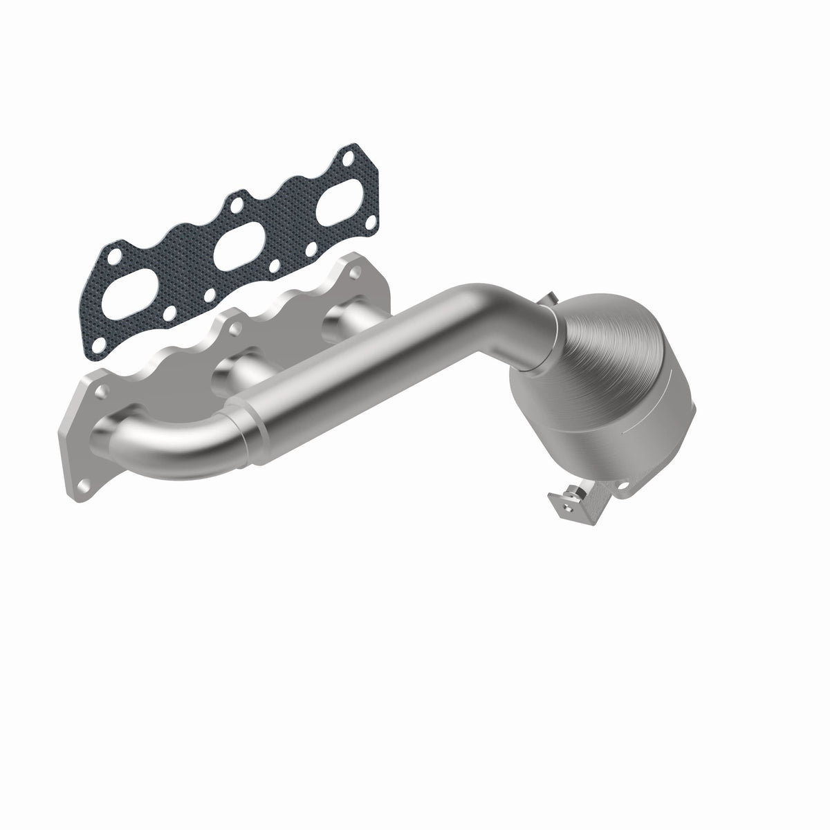 Catalytic Converter with Integrated Exhaust Manifold for HM Grade Federal / EPA Compliant Direct-Fit Manifold Catalytic