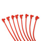 Spark Plug Wire Set Universal 8mm Silicone Spiro Pro 350 ohm/ft Red 74224