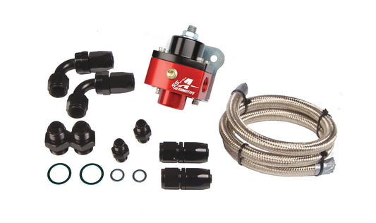 Fuel Pressure Regulator Adjustable Fuel Pressure Universal Fit Aeromotive 17120-BGPL