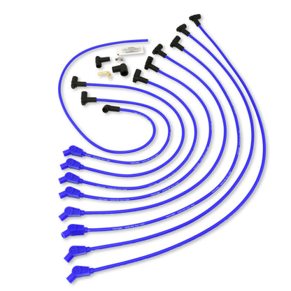 Spark Plug Wire Set Universal 10.4mm Silicone Spiro Pro 409 409 350 ohm/ft 79658