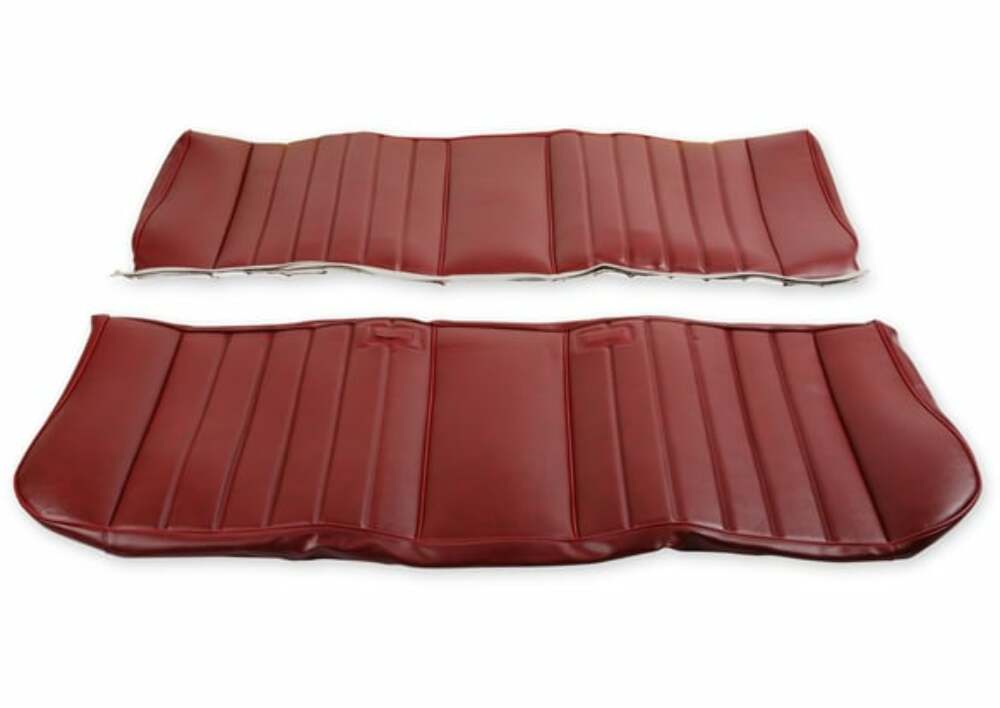 Fits 81-87 C/K Series Pickup Seat Upholstery-Standard Pleat Vinyl-Maroon 05-306