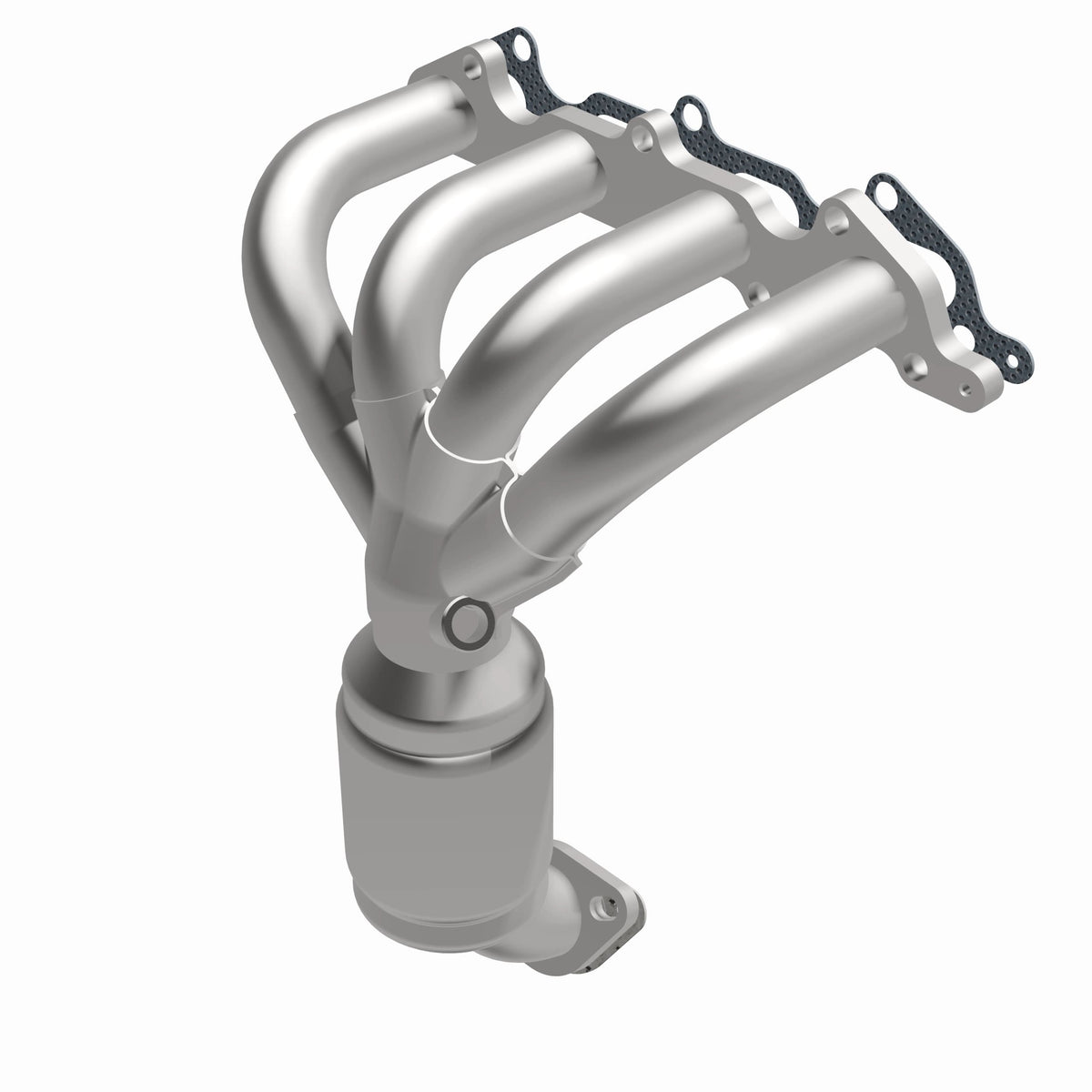 Catalytic Converter with Integrated Exhaust Manifold for HM Grade Federal / EPA Compliant Direct-Fit Manifold Catalytic