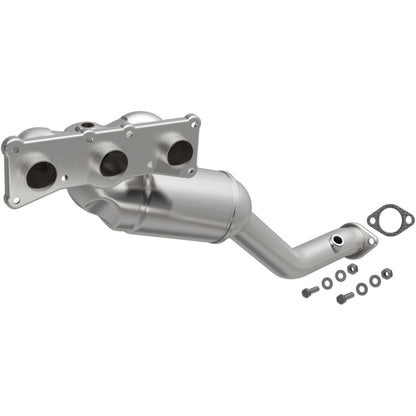 Catalytic Converter with Integrated Exhaust Manifold for HM Grade Federal / EPA Compliant Direct-Fit Manifold Catalytic