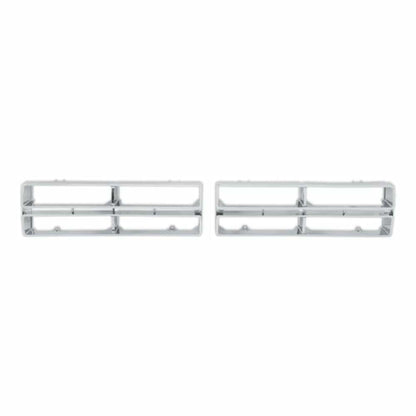 Fits 1972 Ford F-Series Trucks; Ford F-Series Grille Inserts - Chrome 06-400