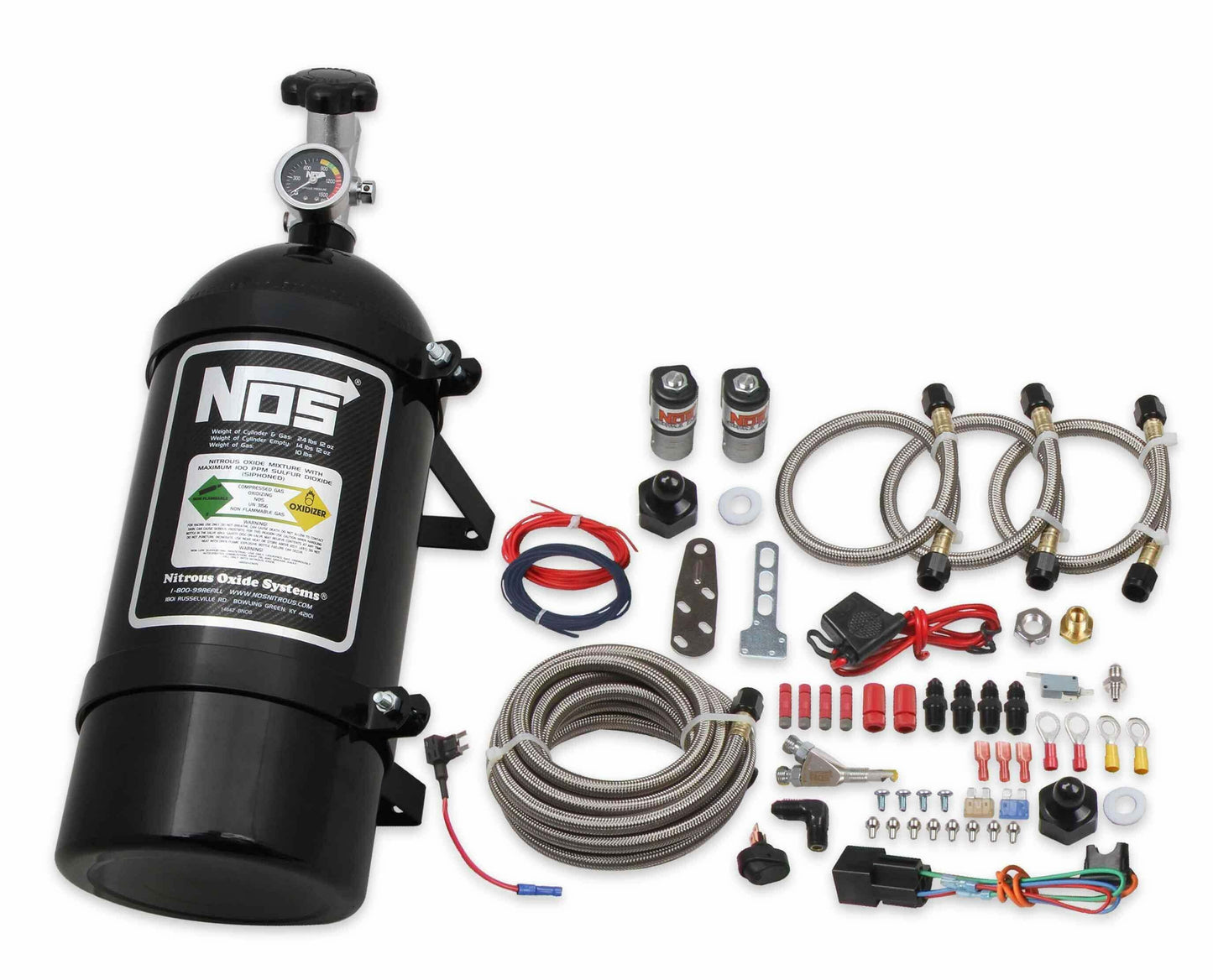 NOS Single Fogger Wet Nitrous System - Ford - 06018BNOS