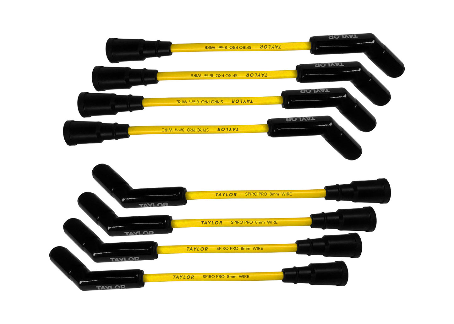 Spark Plug Wire Set Universal Silicone Spiro Pro 8mm 135? 350 ohm/ft 75473-B