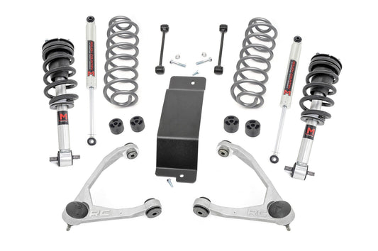 Rough Country 3.5 Inch Lift Kit - M1 Struts - Forged UCAs - Chevy/GMC SUV 1500 2WD/4WD (2007-2020) - 19340