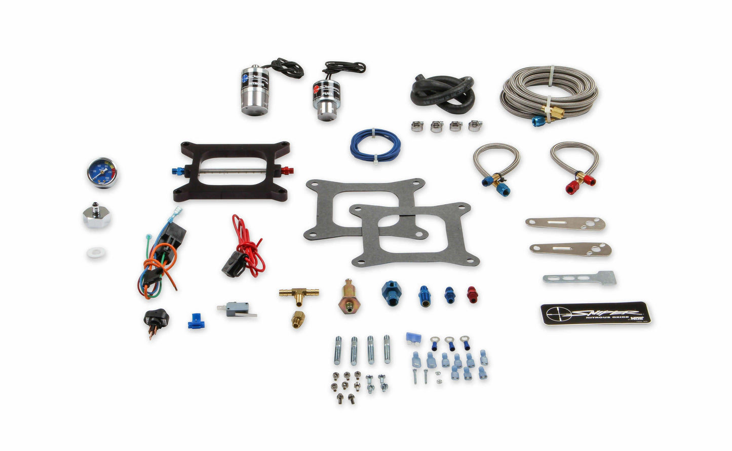 NOS 07002NOS Sniper Wet Nitrous Plate Kit 4150 flange 150-250 HP
