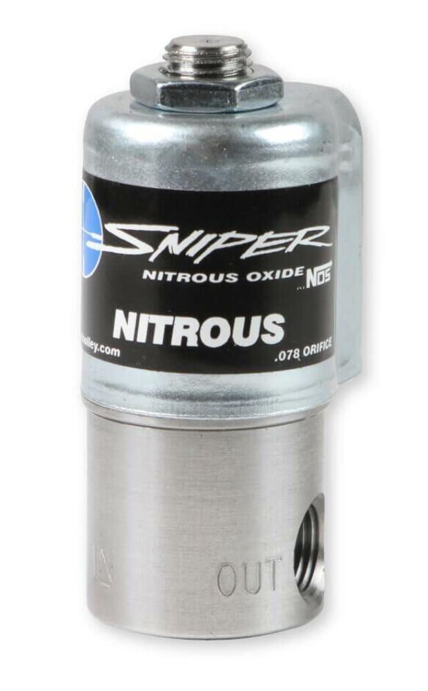 NOS Sniper 07162NOS GM 102mm FAST 105mm MSD 4-Bolt Plate Wet Nitrous System