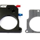 NOS Sniper 07164NOS GM 80mm 3-Bolt Throtle Body Plate Wet Nitrous System LS1 LS6