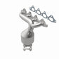 Catalytic Converter with Integrated Exhaust Manifold for HM Grade Federal / EPA Compliant Direct-Fit Manifold Catalytic