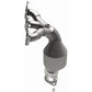 Catalytic Converter with Integrated Exhaust Manifold for HM Grade Federal / EPA Compliant Direct-Fit Manifold Catalytic