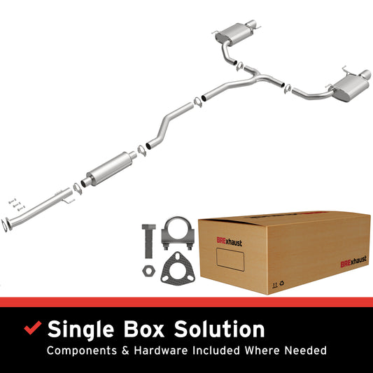 2009-2014 Acura TSX Direct-Fit Replacement Exhaust System 106-0861