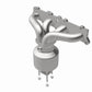 Catalytic Converter with Integrated Exhaust Manifold for HM Grade Federal / EPA Compliant Direct-Fit Manifold Catalytic