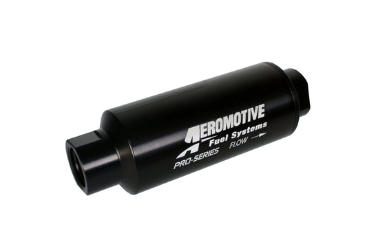 Fuel Filter High Flow Fuel System Universal Fit Aeromotive 12302-BGPL