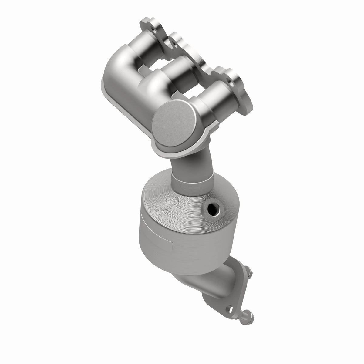 Catalytic Converter with Integrated Exhaust Manifold for HM Grade Federal / EPA Compliant Direct-Fit Manifold Catalytic