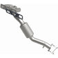 Catalytic Converter with Integrated Exhaust Manifold for HM Grade Federal / EPA Compliant Direct-Fit Manifold Catalytic