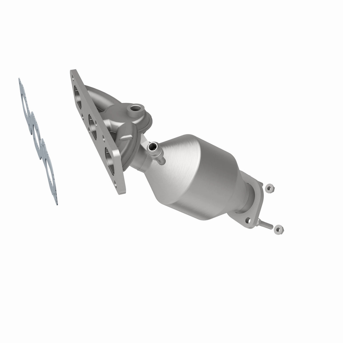Catalytic Converter with Integrated Exhaust Manifold for HM Grade Federal / EPA Compliant Direct-Fit Manifold Catalytic