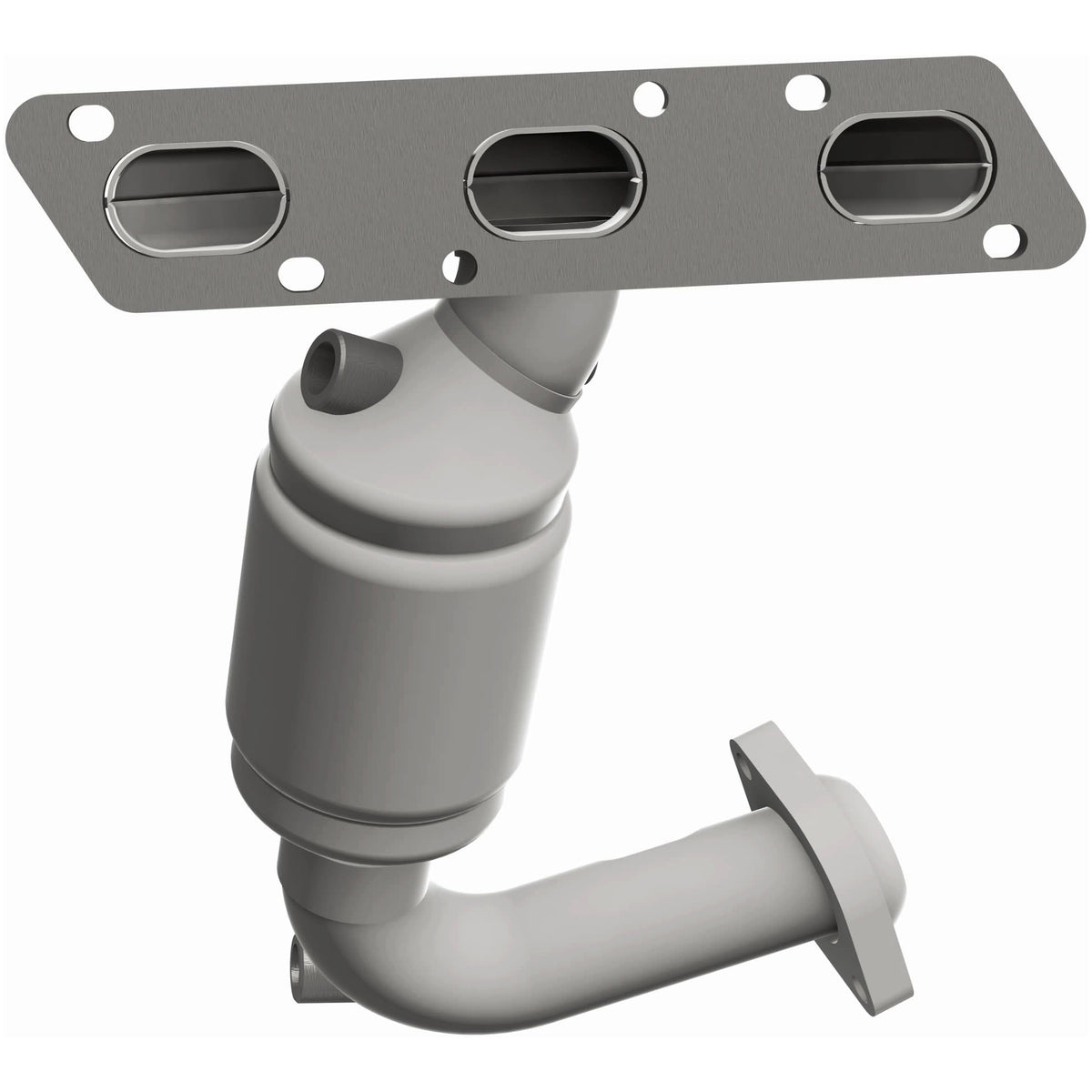 Catalytic Converter with Integrated Exhaust Manifold for HM Grade Federal / EPA Compliant Direct-Fit Manifold Catalytic