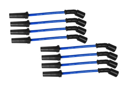 Spark Plug Wire Set Universal 8.2mm Silicone Thundervolt 40 ohm/ft Blue 84644