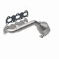 Catalytic Converter with Integrated Exhaust Manifold for HM Grade Federal / EPA Compliant Direct-Fit Manifold Catalytic