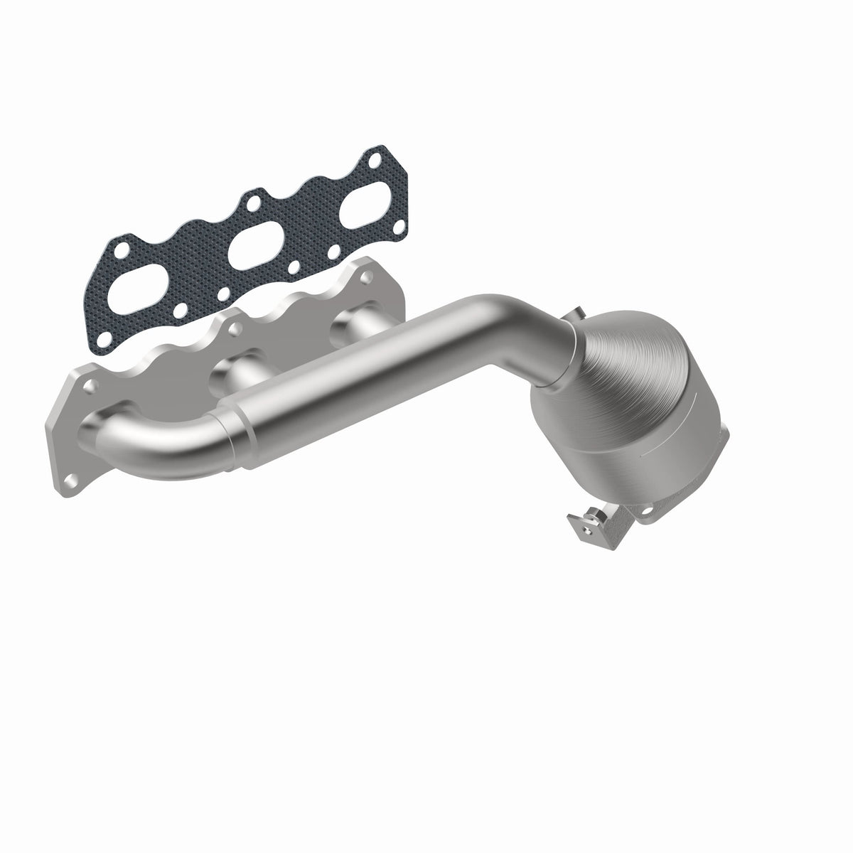 Catalytic Converter with Integrated Exhaust Manifold for HM Grade Federal / EPA Compliant Direct-Fit Manifold Catalytic