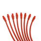 Spark Plug Wire Set Universal 10.4mm Silicone Spiro Pro 409 409 180? Red 79255