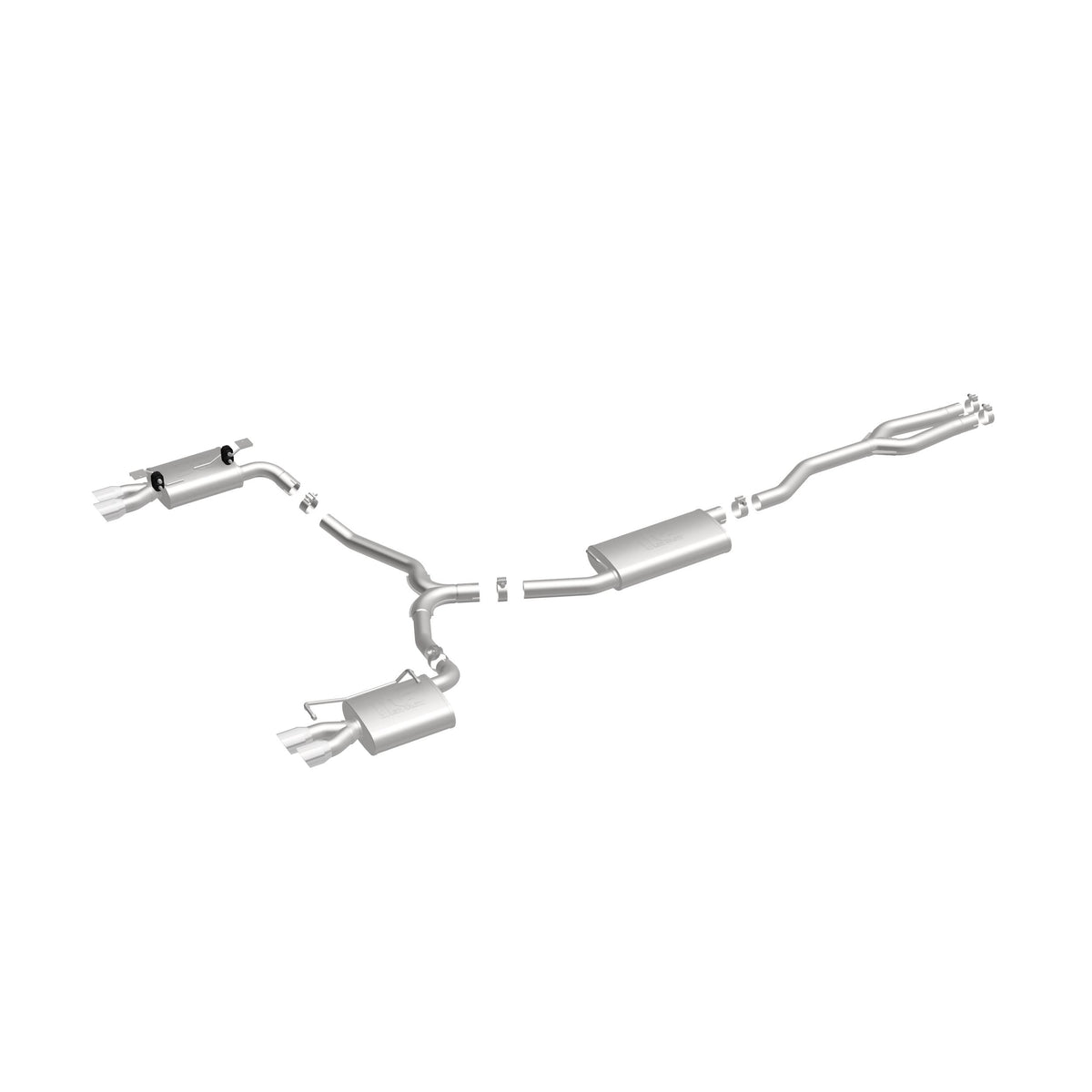 Exhaust System Kit for Street Series Cat-Back Performance Exhaust System MagnaFlow 16623