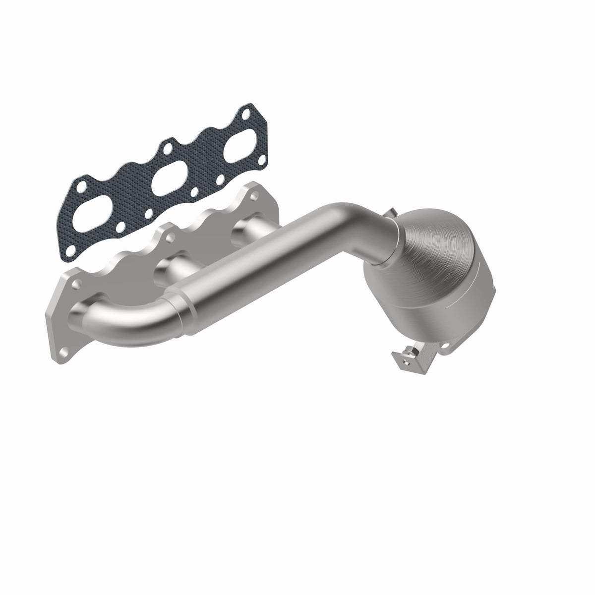Catalytic Converter with Integrated Exhaust Manifold for HM Grade Federal / EPA Compliant Direct-Fit Manifold Catalytic