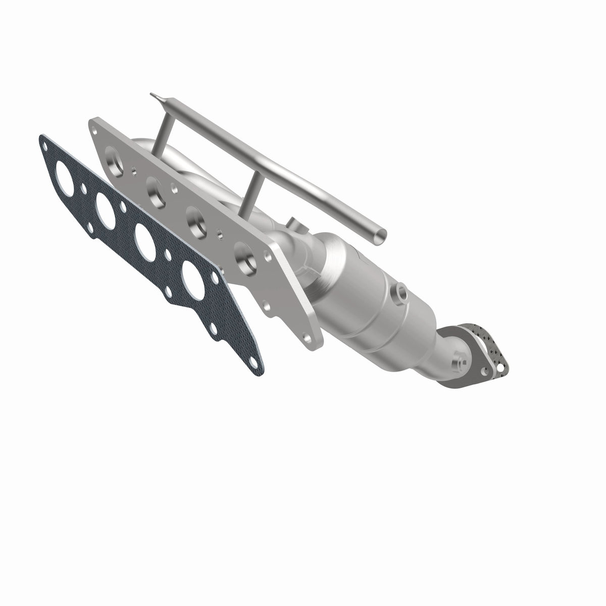 Catalytic Converter with Integrated Exhaust Manifold for HM Grade Federal / EPA Compliant Direct-Fit Manifold Catalytic