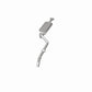 Fits 1996-2001 Jeep Cherokee Direct-Fit Replacement Exhaust System 106-0003
