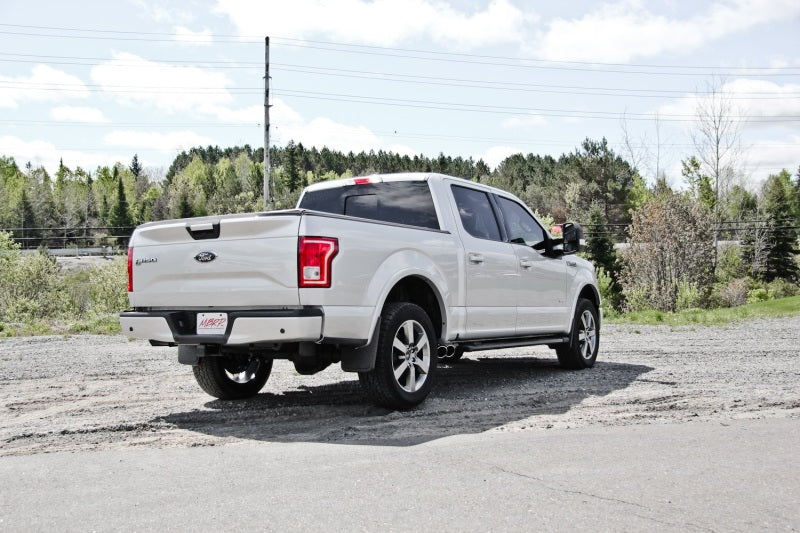 Fits 18-20 F-150 3" Cat Back Single Side Dual Outlet in Front Rear Wheel-S5260AL - Cat Back Exhaust Car Part People