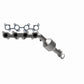 Catalytic Converter with Integrated Exhaust Manifold for HM Grade Federal / EPA Compliant Direct-Fit Manifold Catalytic