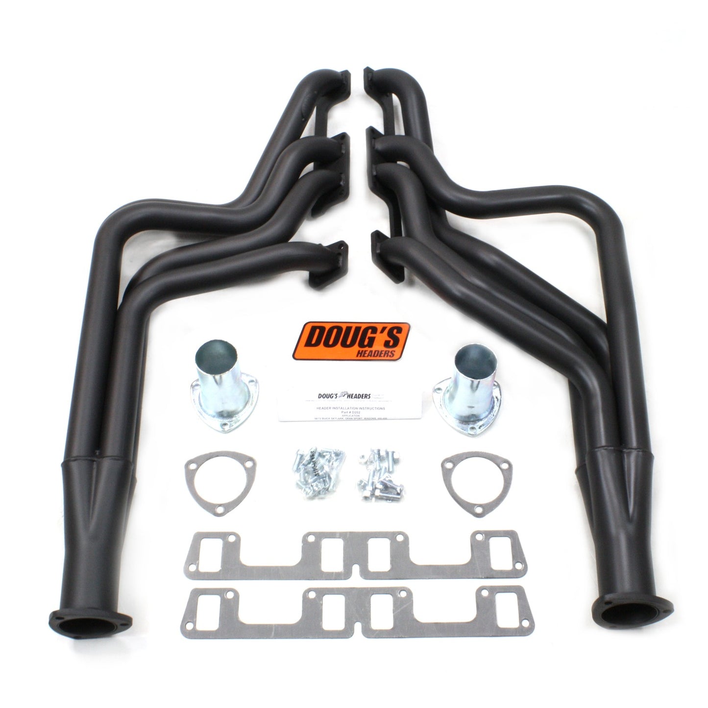Long Tube Headers for 68-72 Buick 400-455 Buick V8 1-7/8in Primary D202-B