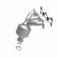 Catalytic Converter with Integrated Exhaust Manifold for HM Grade Federal / EPA Compliant Direct-Fit Manifold Catalytic