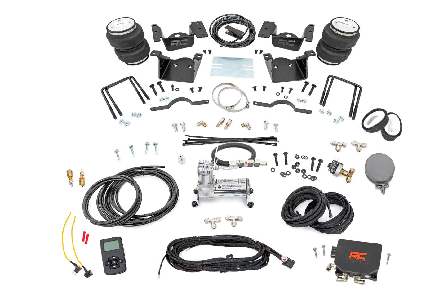 Fits Chevy 2500HD (11-19) Air Spring w/compressor Wireless Controller 10007WC