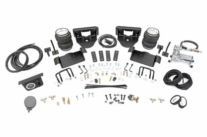 Fits Ford F-150 4WD (2004-2014) Air Spring Kit w/compressor; 0-6" Lifts; 10008C