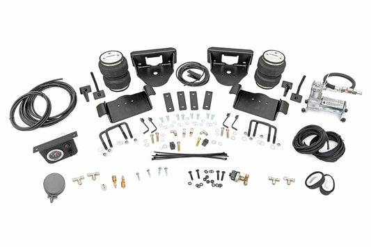Fits Ford F-150 4WD (2004-2014) Air Spring Kit w/compressor; 0-6" Lifts; 10008C