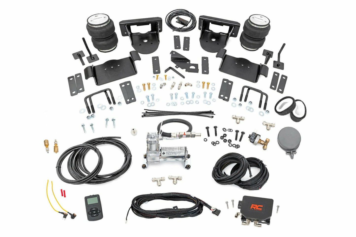 Fits Ford F-150(21-24) Air Spring w/compressor Wireless Controller 0-6" 10009WC