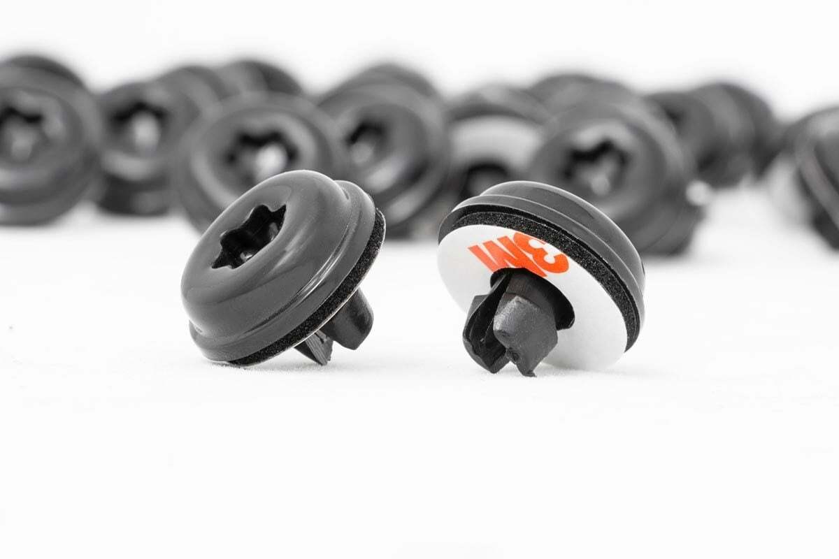 Rivet Kit for Fender Flares; Black 10015