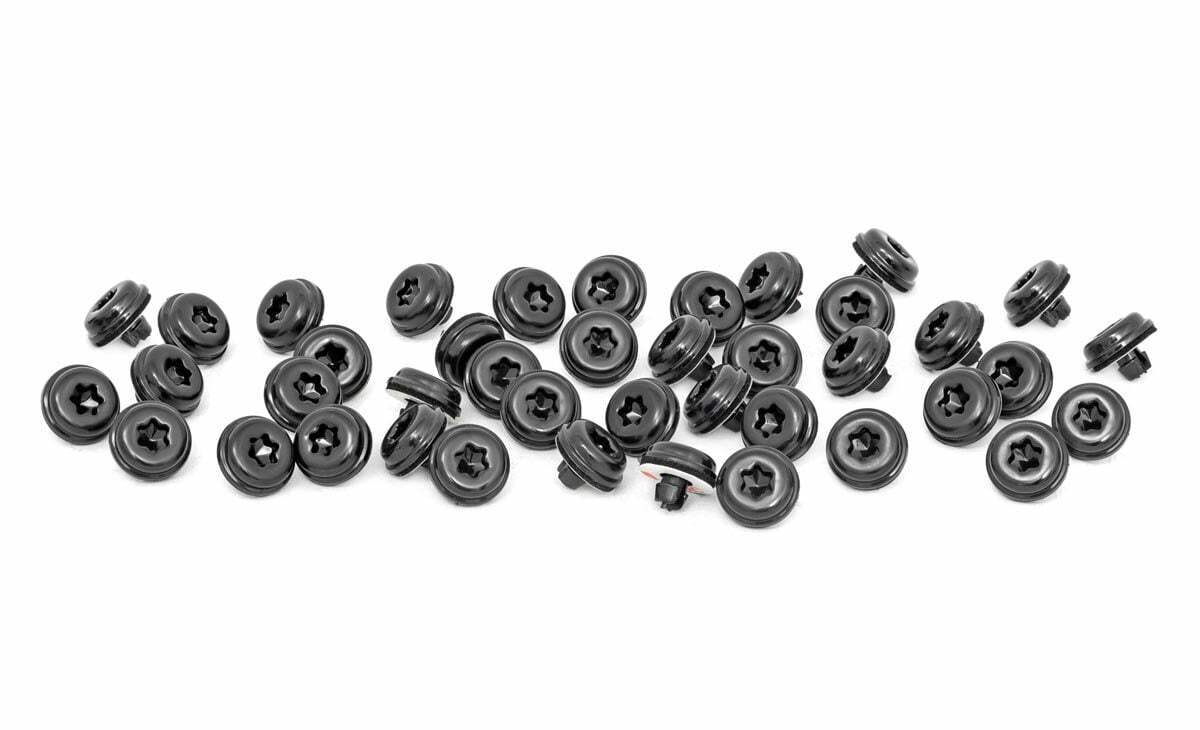 Rivet Kit for Fender Flares; Black 10015