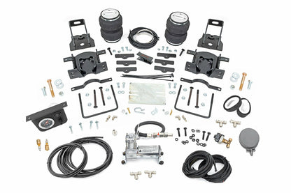 Fits Ford F-250/F-350 SD 4WD (2005-2016) Air Spring Kit w/compressor; 10023C