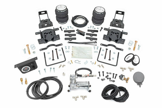 Fits Ford F-250/F-350 SD 4WD (2005-2016) Air Spring Kit w/compressor; 10023C