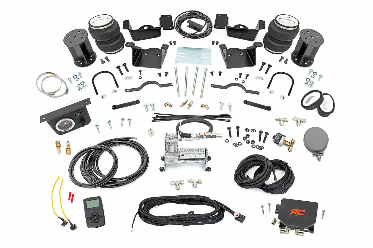 Fits Chevy 2500HD (20-24 Air Spring w/compressor Wireless Controller 7" 100347WC
