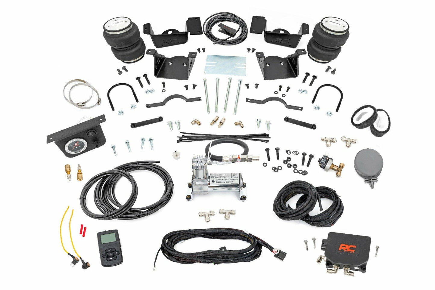 Fits Chevy 2500HD (20-24) Air Spring w/compressor Wireless Controller 10034WC