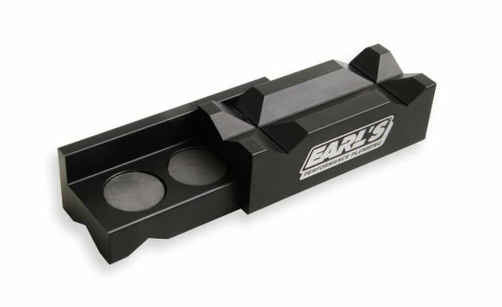 Earls 4 Black Aluminum Vice Jaws - 1004ERL