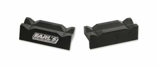Earls 4 Black Aluminum Vice Jaws - 1004ERL