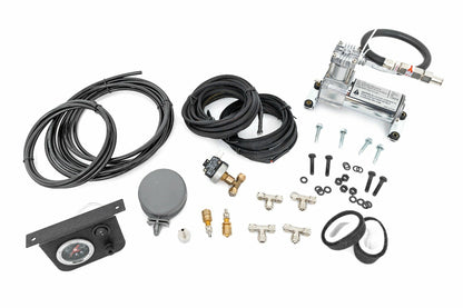 Onboard Air Bag Compressor Kit w/Gauge 10100