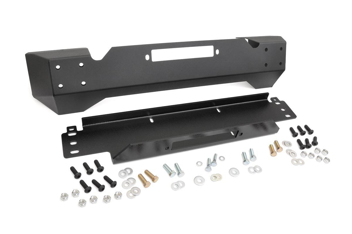Fits Jeep Wrangler TJ (97-06) (04-06) Front Stubby Winch Bumper; 1012